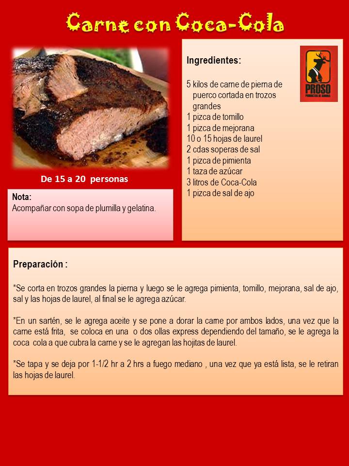 Slide 25 Carne con Coca