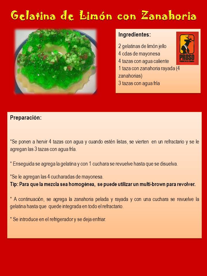 Slide 27 gelatina de limón con zanahoria